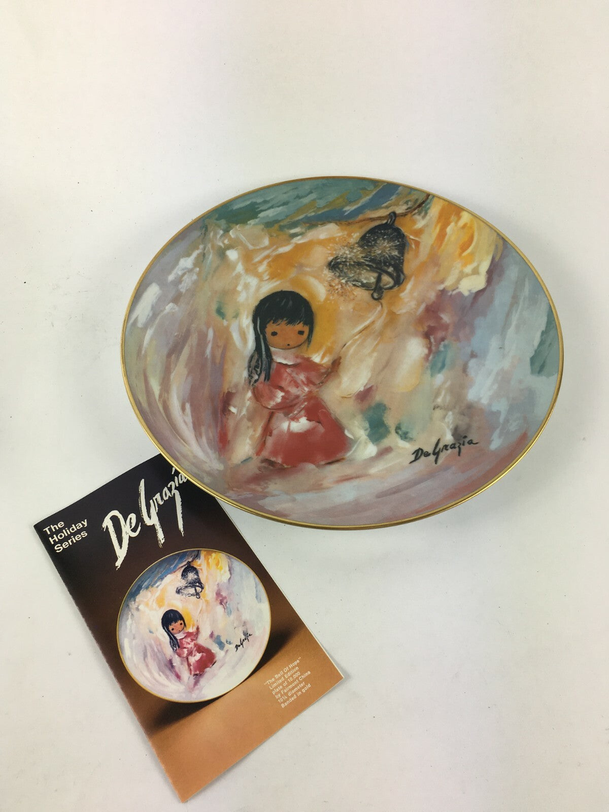 De Grazia Paints the holidays through his children Bell of Hope Limited Edition
