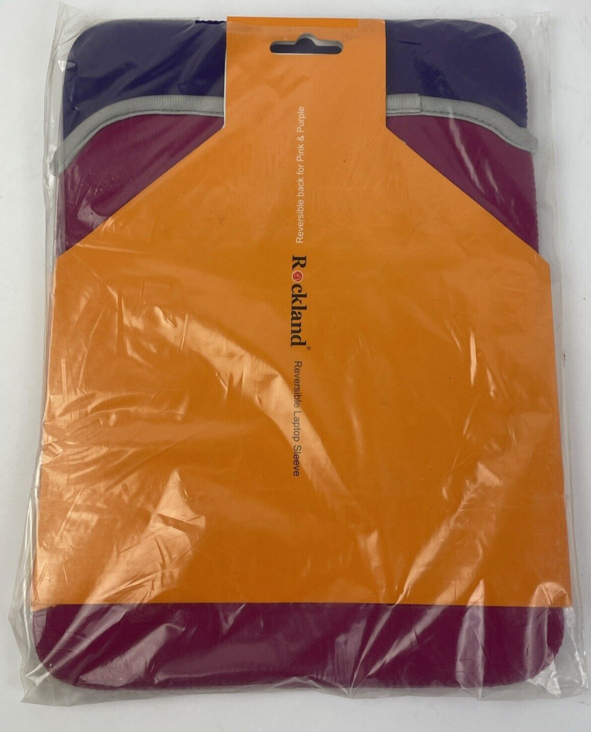 NEW Rockland iPad Reversible Sleeve Neoprene Slimline Design 8"X11" Pink Purple