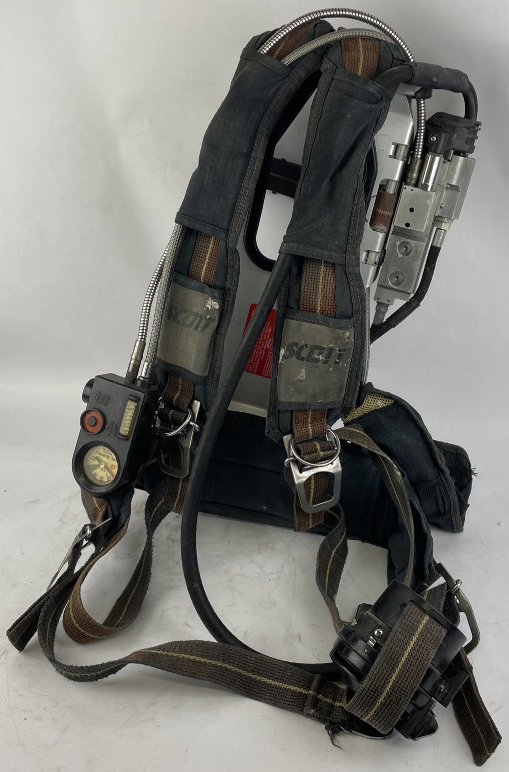 SCOTT SAFETY 4.5 4500 SCBA Air Pack Harness EZ-Flow Air Pak Plus with Sensor R