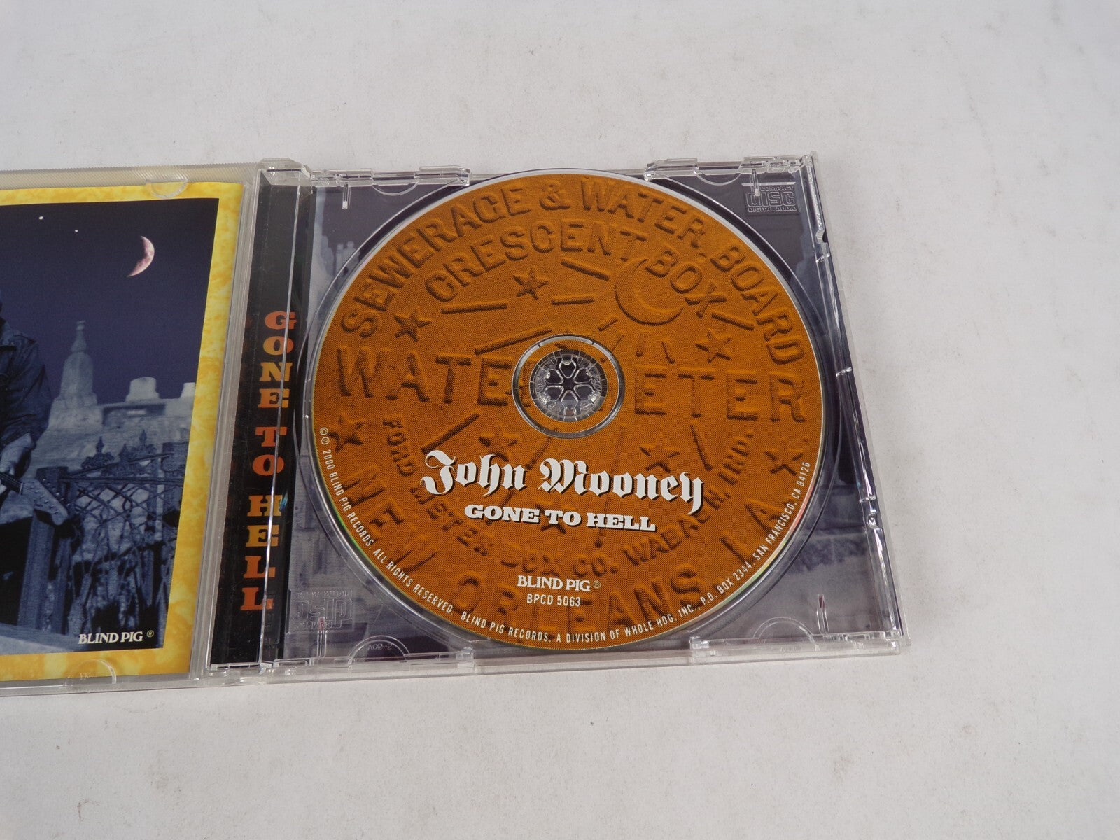 John Mooney Gone To Hell Thats What Lovers Do Dry Spell Blues Made Up My CD#54