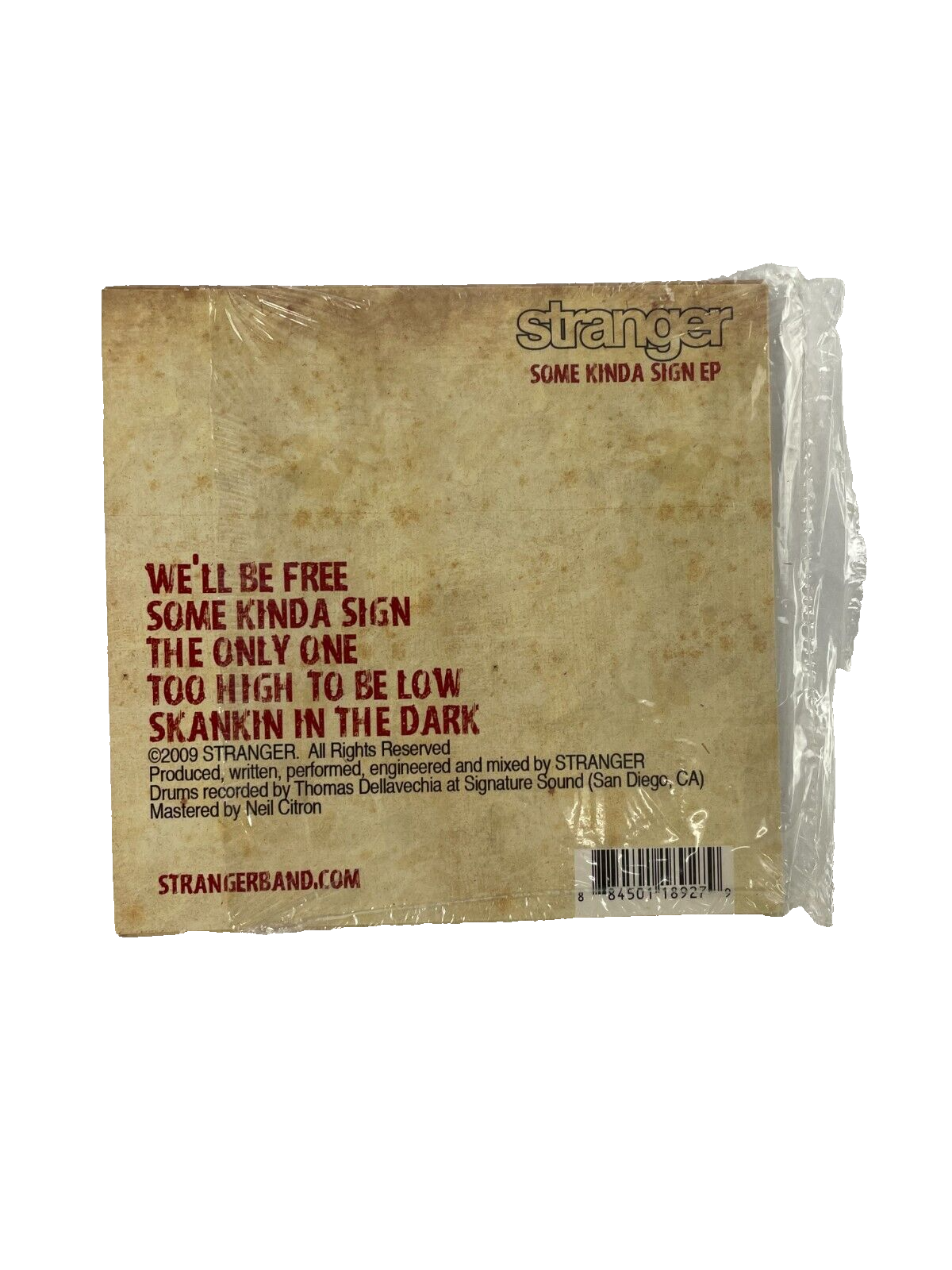 Stranger Some Kind A Sign Ep We'll Be Free The Oly One Too High To Be Low  #S-T