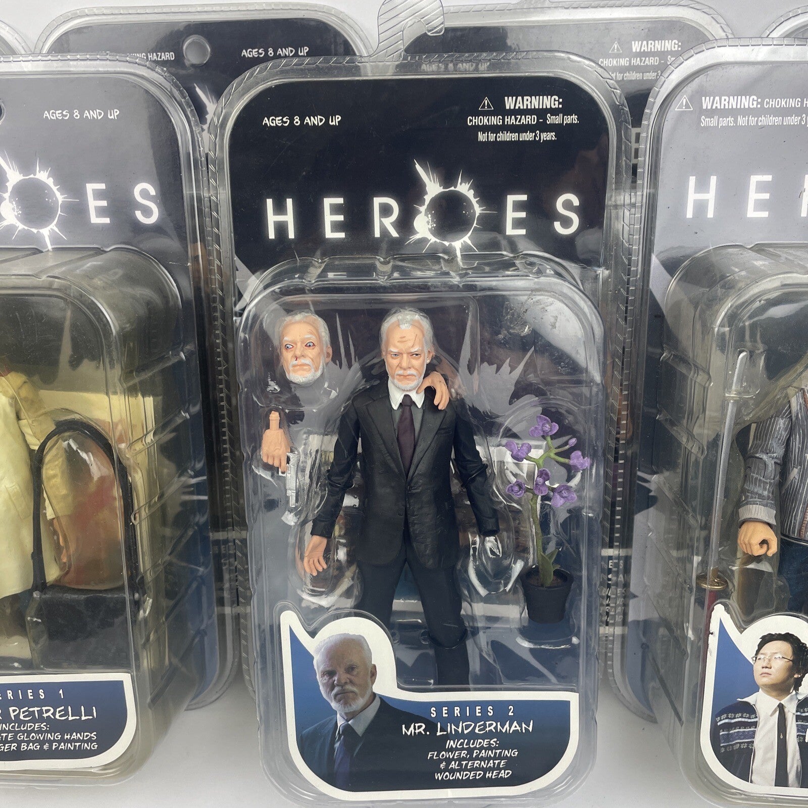 Lot of 12 Heroes Action Figures, Claude, Mohinder Suresh, Jessica Sanders - LOOK