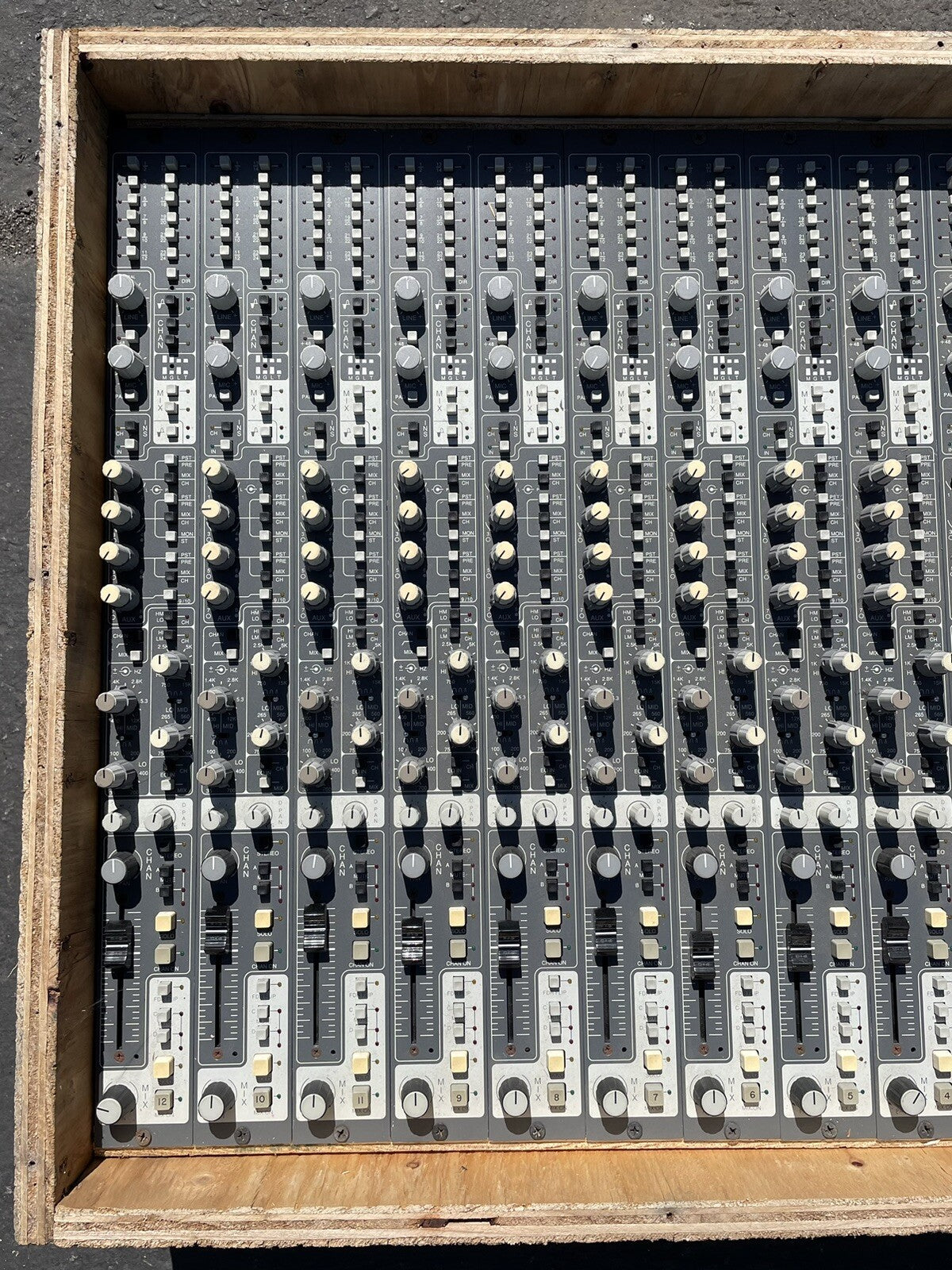 Otari Series 54 – Control Room Module Stereo -  36 Channels for console mixer
