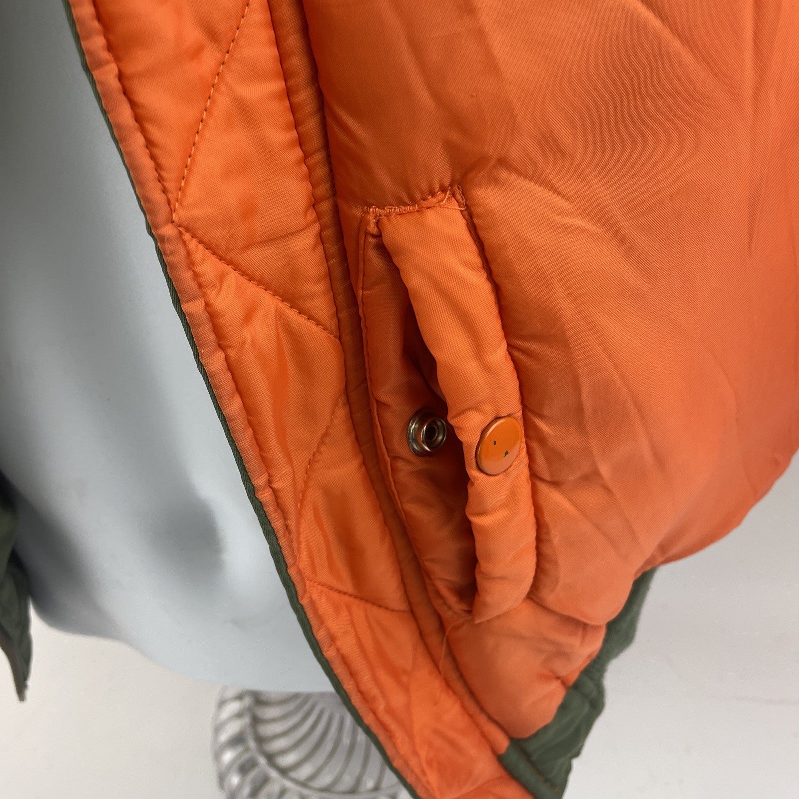 Very Rare Vintage Jacket Flight Bomber MA-1 Alpha Industries Vietnam Size Small