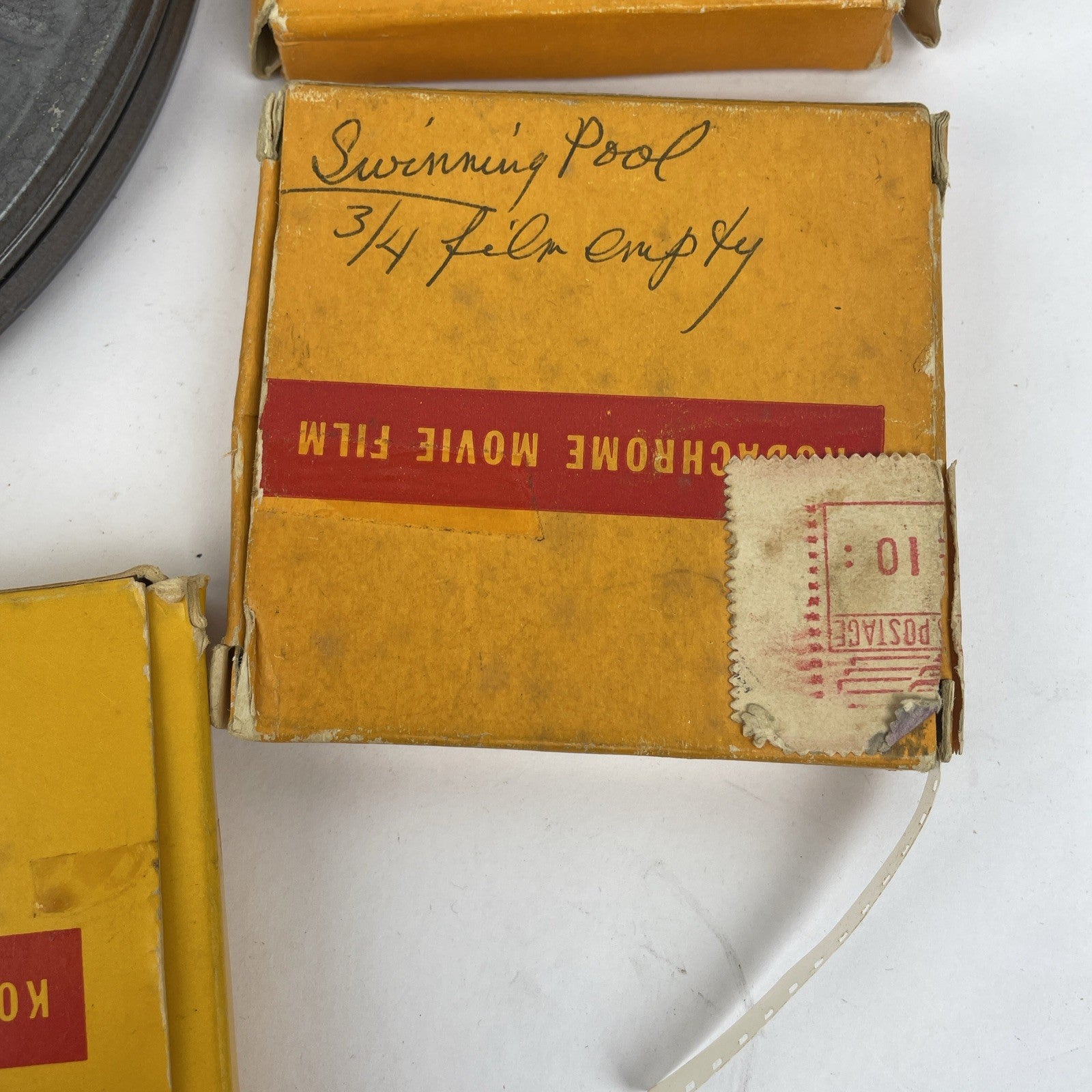 Vtg Lot of 8 Home Movies 8mm Reels 1950's New Jersey Christmas Birthday Swimming