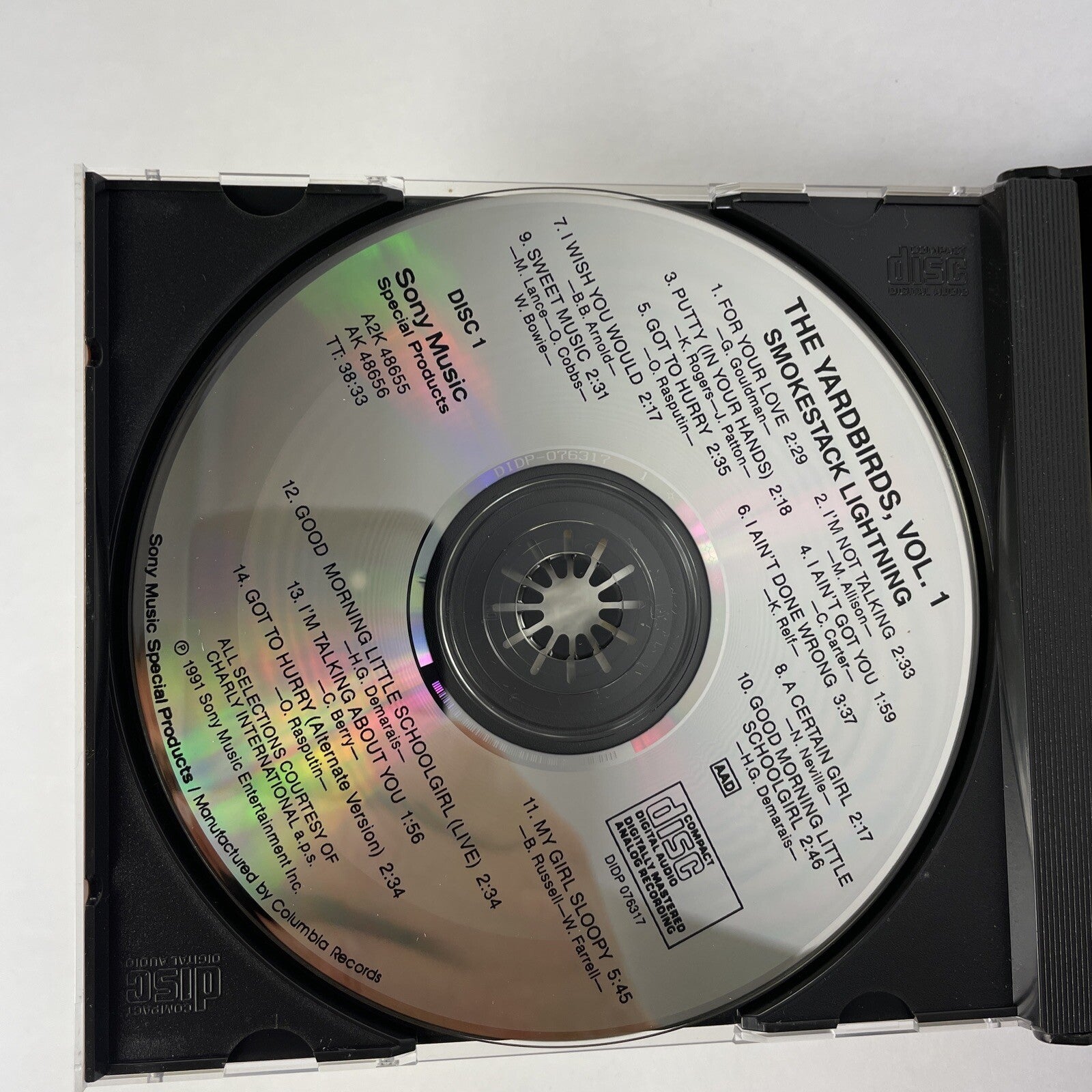 The Yardbirds - Smokestack Lightning CD 2 Disc Set  #23