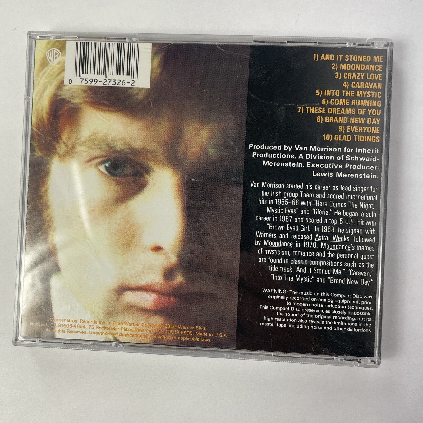  Van Morrison - Moondance   (CD, Jan-1986, Warner Bros.)   #17
