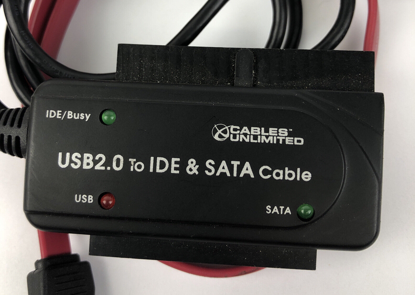 Cables Unlimited USB-2110 USB 2.0 to IDE and SATA Adapter Cable - Free Shipping
