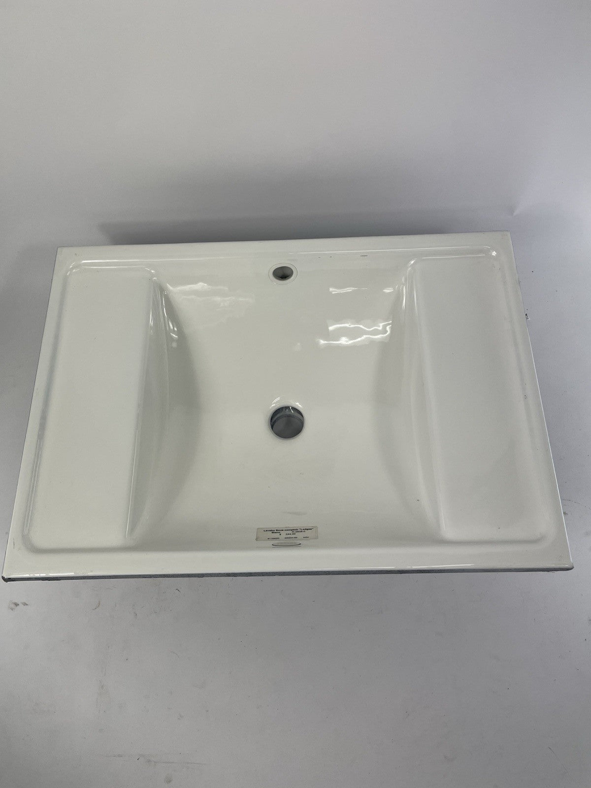 Kohler K-2838-0 Cast Iron Bathroom Undermount Sink White 22.5"x 16.125"