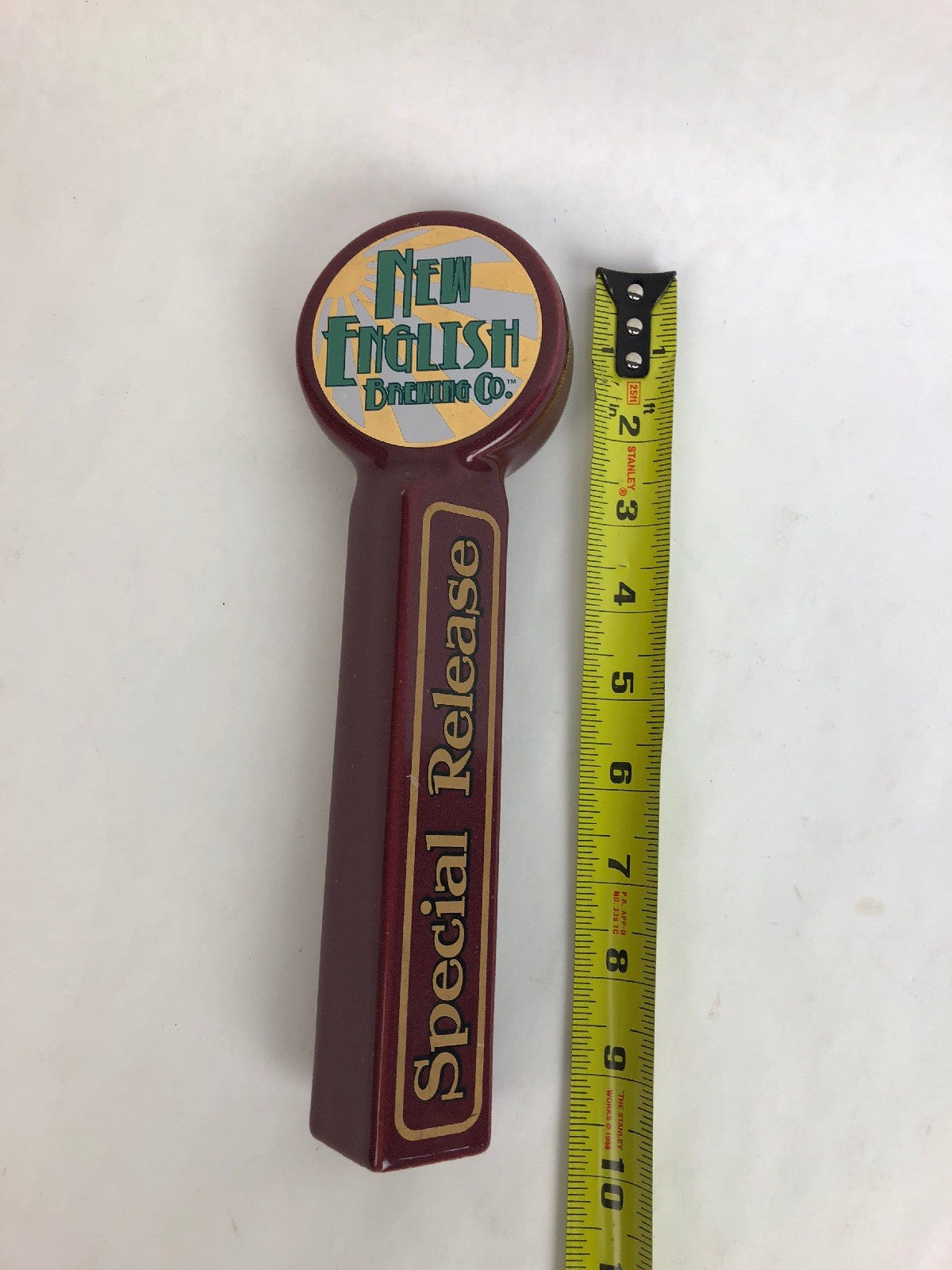 New English Brewing Brewery Special Release Beer Tap Handle California San Diego