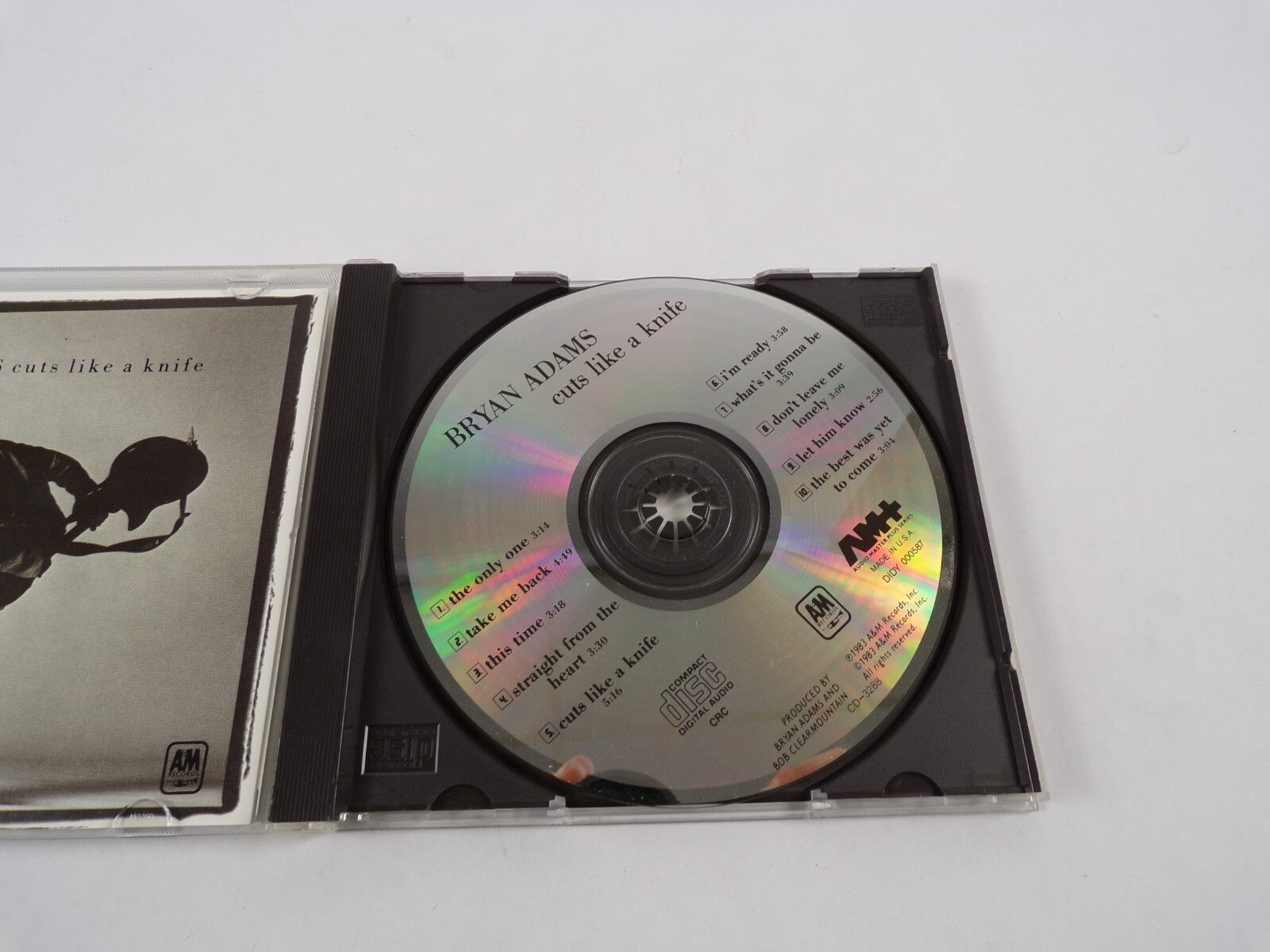 Bryan Adams Cuts Like A Knife The Only One Take Me Back This Time Straight CD#45
