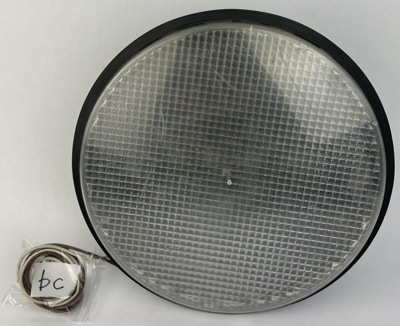 12" General Electric GREEN LED Traffic Light Signal Lens 120V Model  DR6    bc