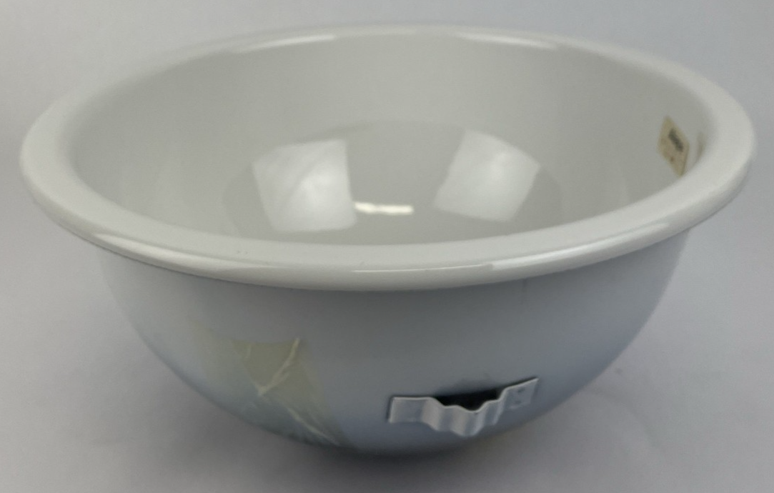 Alape Ceramostahl top mount Bathroom Designer Sink Glossy White OD 15.75" 400mm
