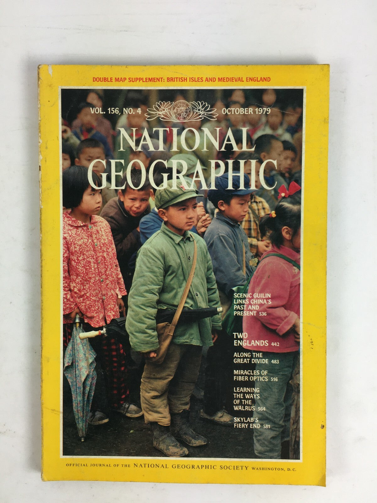 October 1979 National Geographic Magazine Scenic Guilin Links China's Past & Now