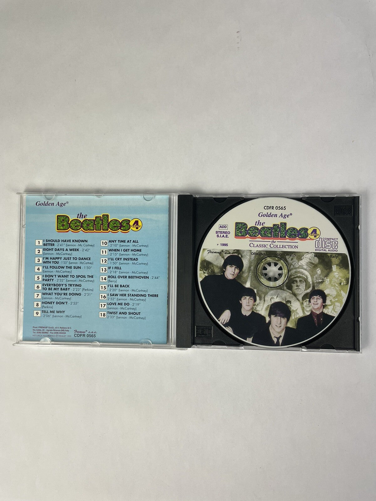 The Beatles Vol. 4 The Classic Collection CD     #15