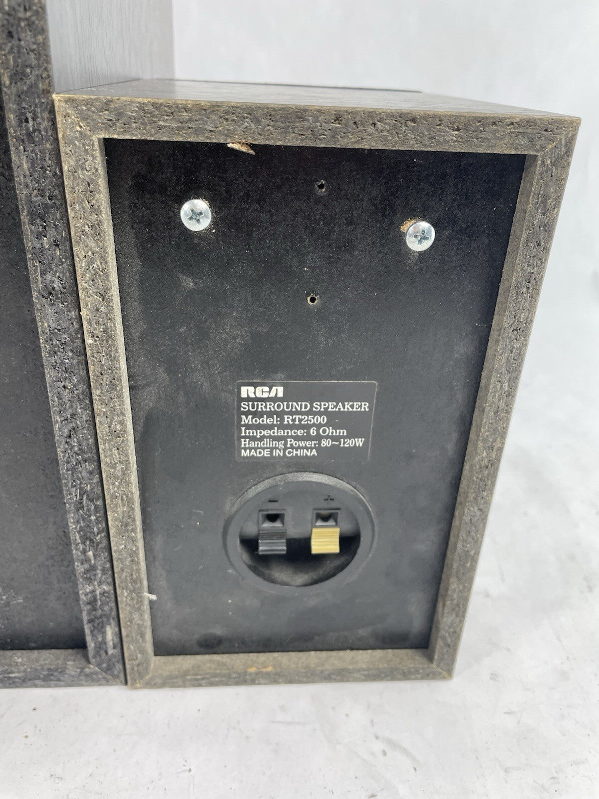 RCA RT2500 Main & Surround Speakers 6 Ohm 2 bookshelf speaker  + Subwoofer