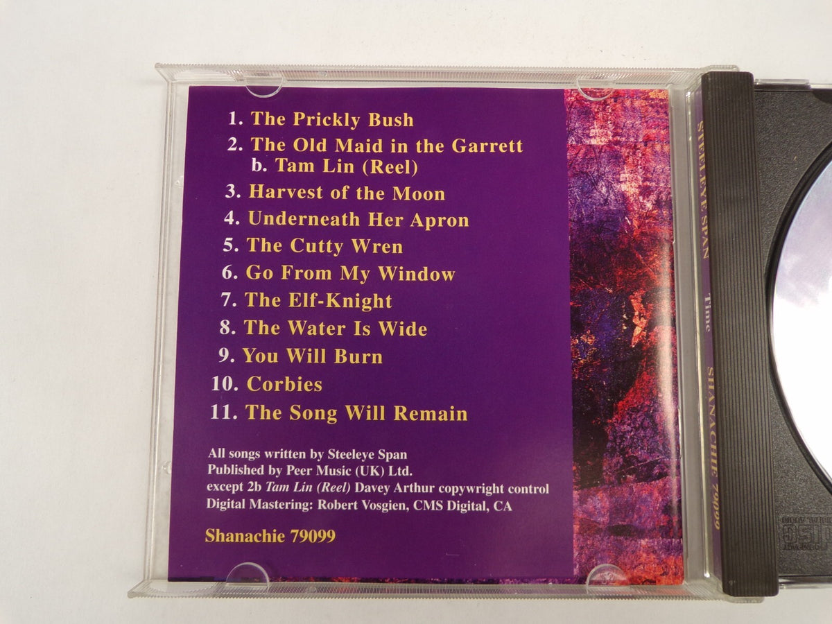 Steeleye Span Time Shanachie The Prickly Bush You Will Burn CD#50