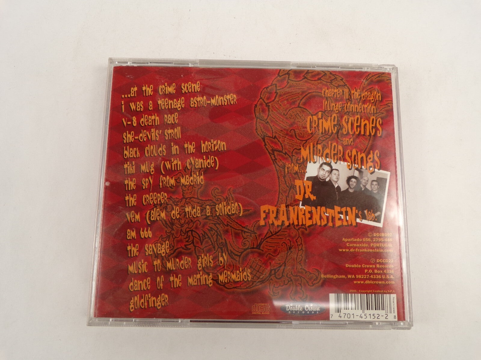 Chapter 3 The Dragon Lounge Connection Crime Scenes And Murder Songs CD#52