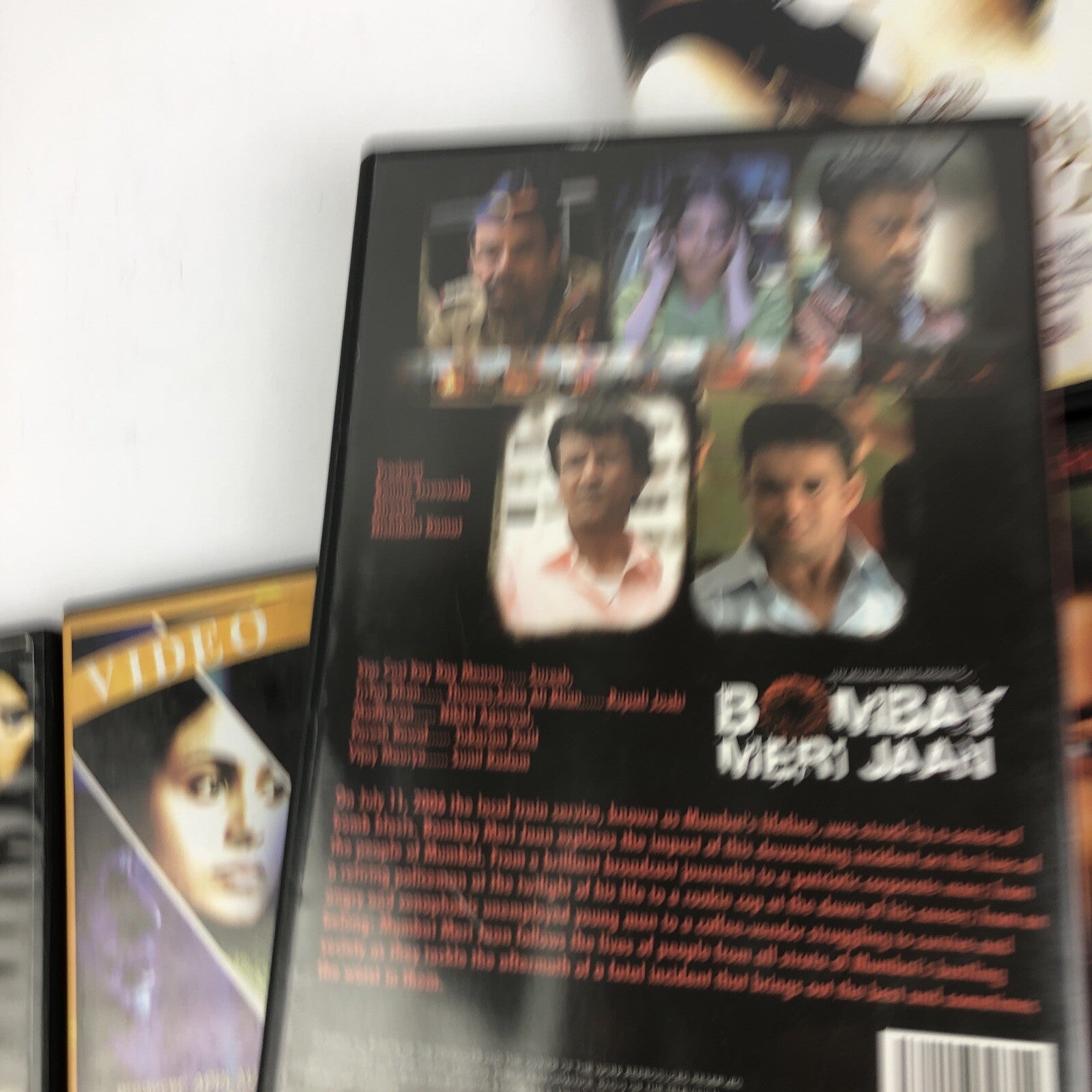 6 x Bollywood DVD + CD MUKHBIIR APNI BOLI APNA DES BLACK CHAMKU MUMBAI MERI JAAN