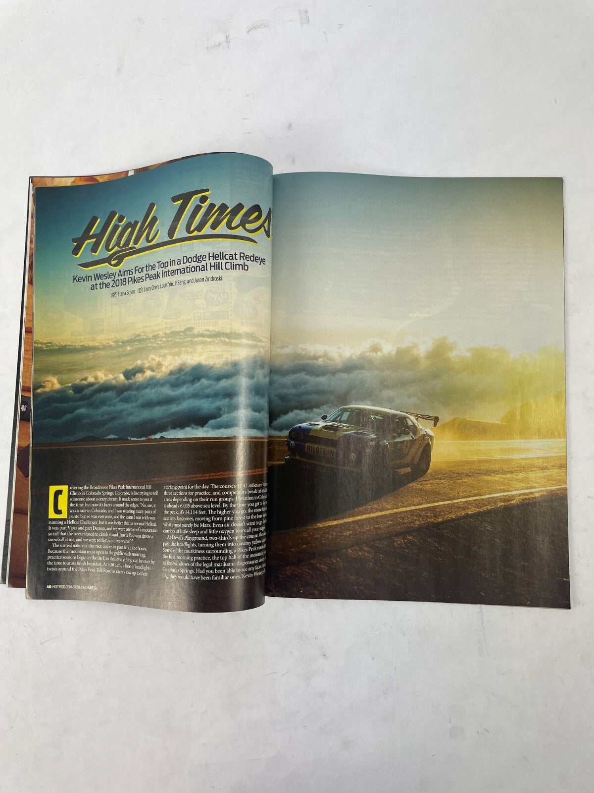 December 2018 Hot Rodding Magazinee New Factor Drag Racer From Dodge Challenger