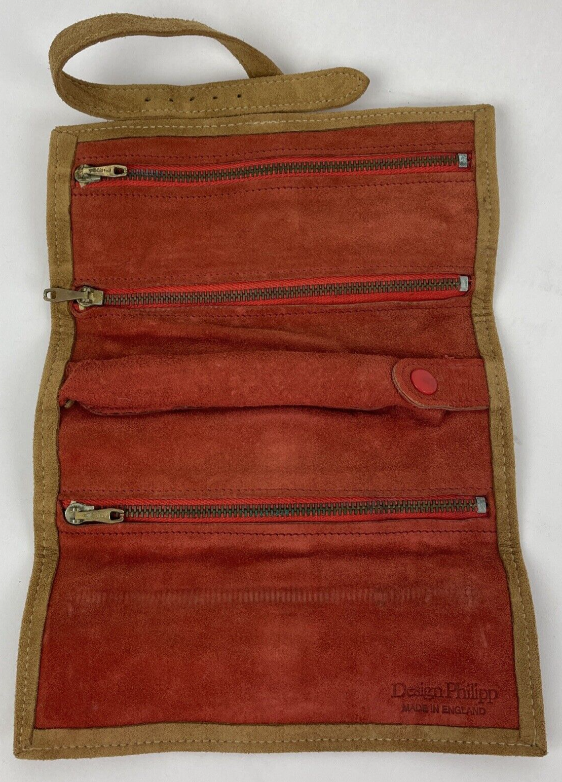 Design Philipp by appt of the Swedish Royal Court jewelry Envelope Suede England