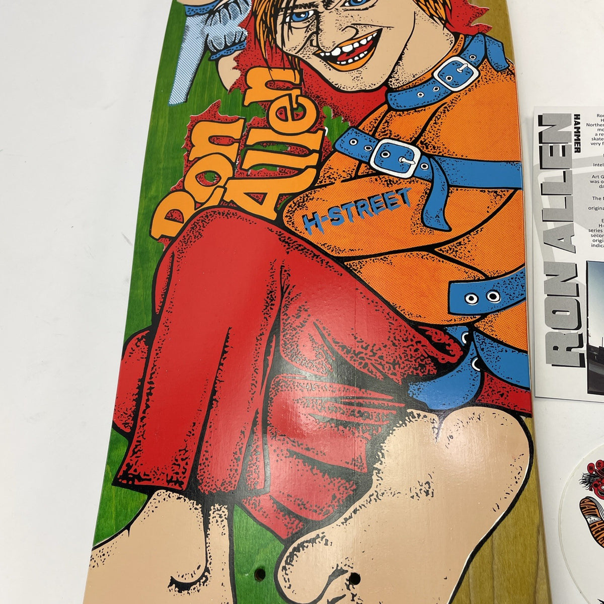 RON ALLEN "INSANE" RE-Issue Deck H-Street Skateboards Watson Laminates 14 / 166