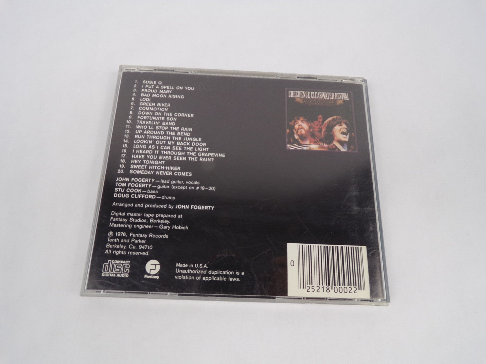 Creedence Clearwater Revival Bad Moon Rising Green River Commotion LodiCD#63