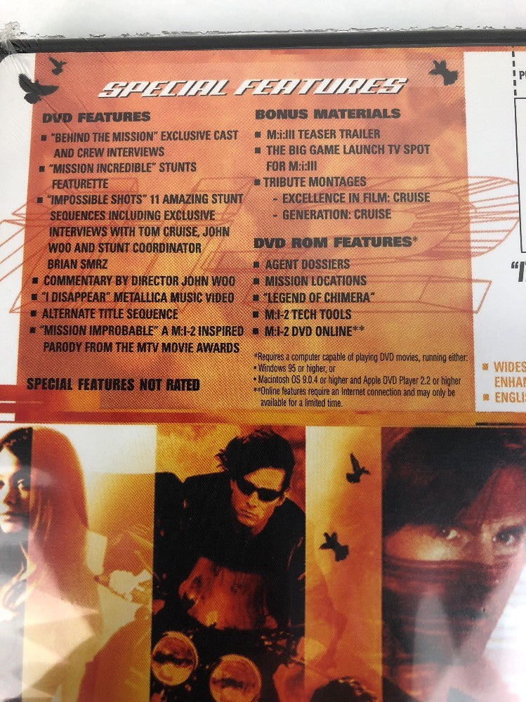 Mission Impossible II (Two-Disc Special DVD ) Fast Free First Class Shipping