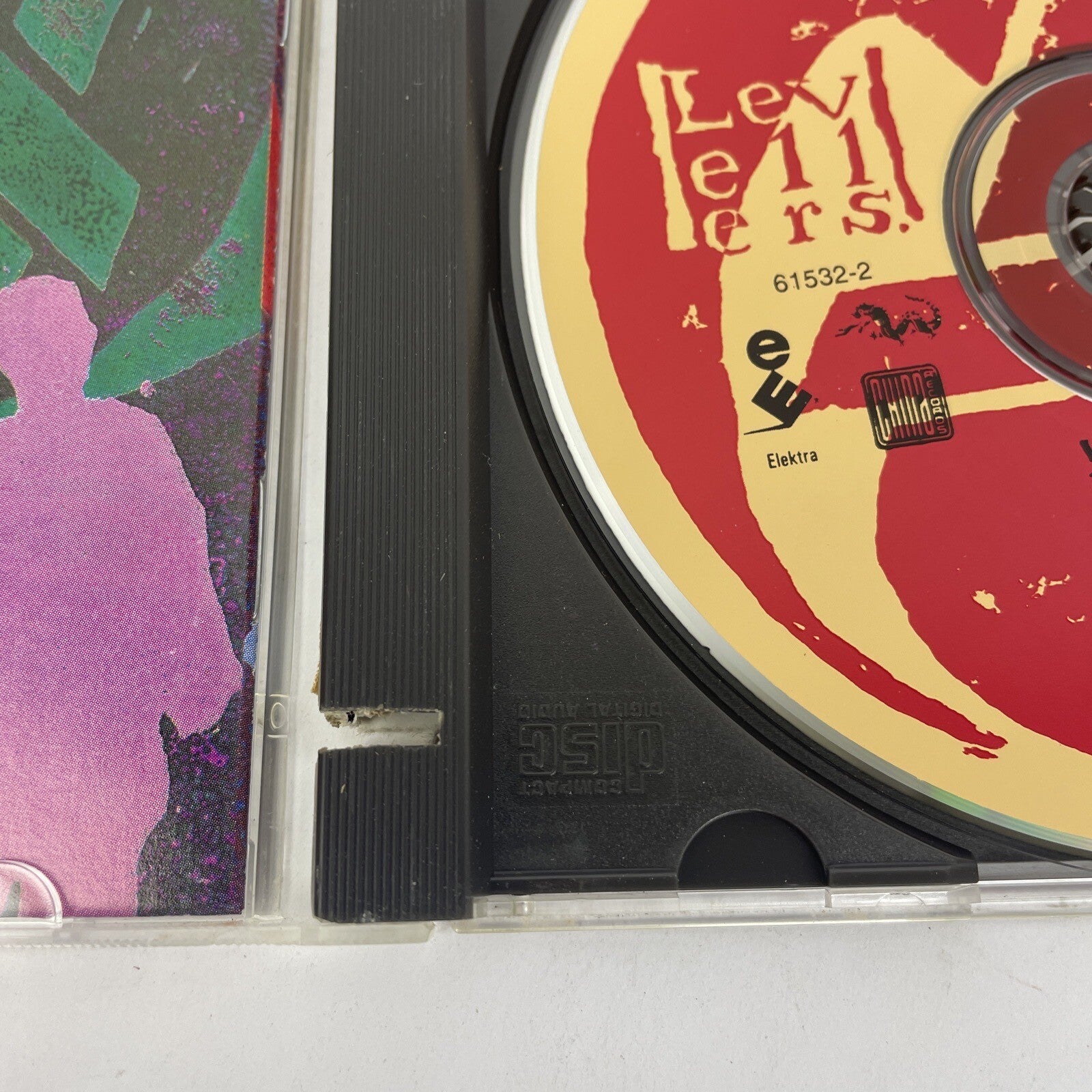 " Levellers " Self-titled - Digital Audio CD PROMO Copy 1994 Electra Records - L