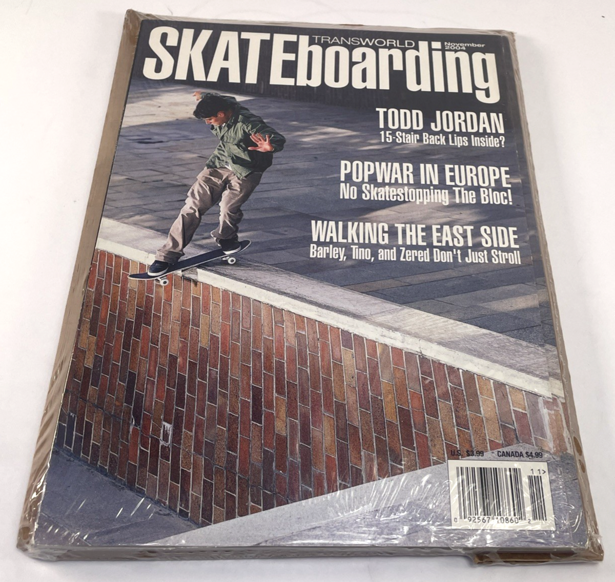 Transworld SKATEboarding Magazine November 2004 English Todd Jordan De Andrade