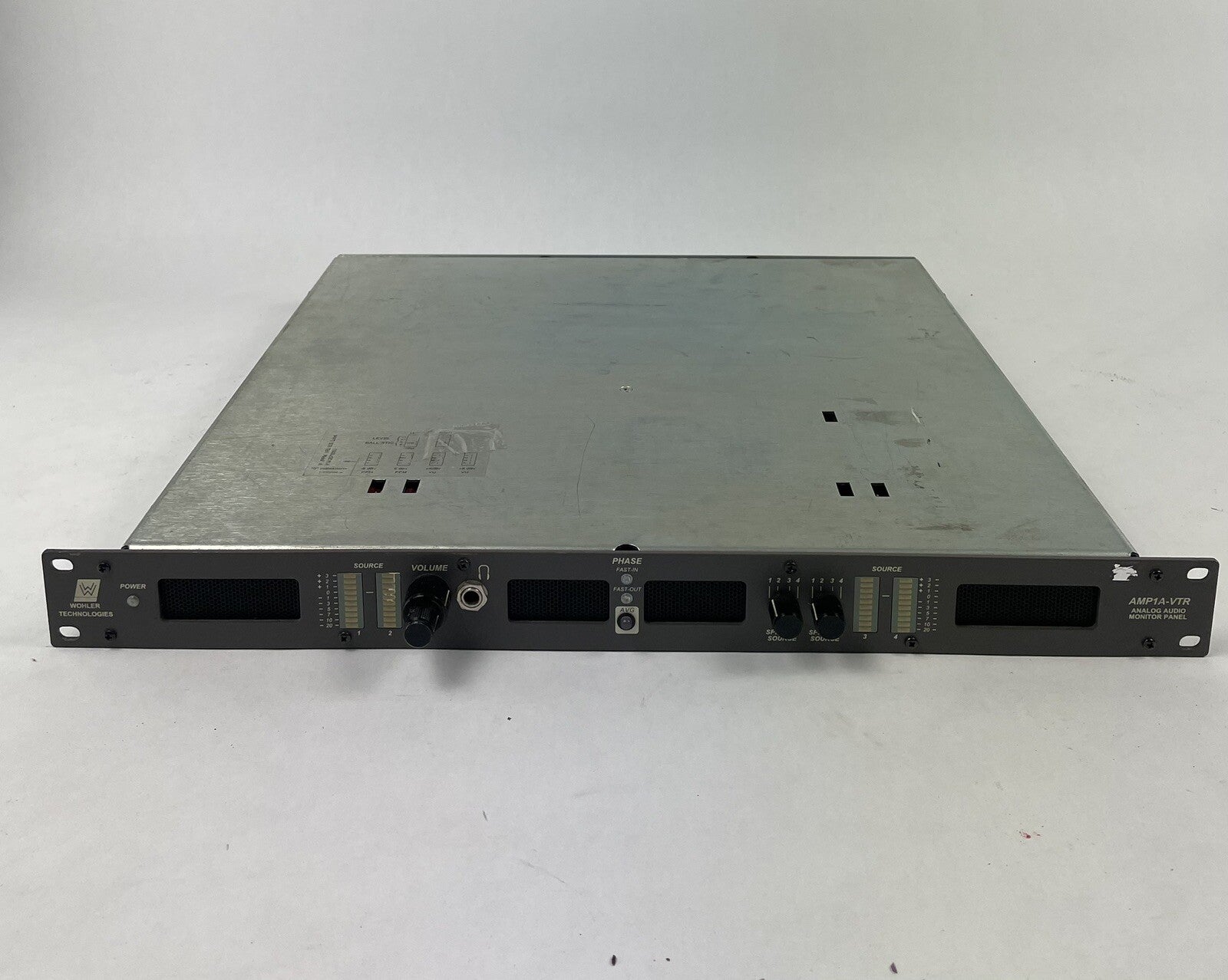 WOHLER TECHNOLOGIES AMP1A-VTR 4-CHANNEL ANALOG AUDIO MONITOR