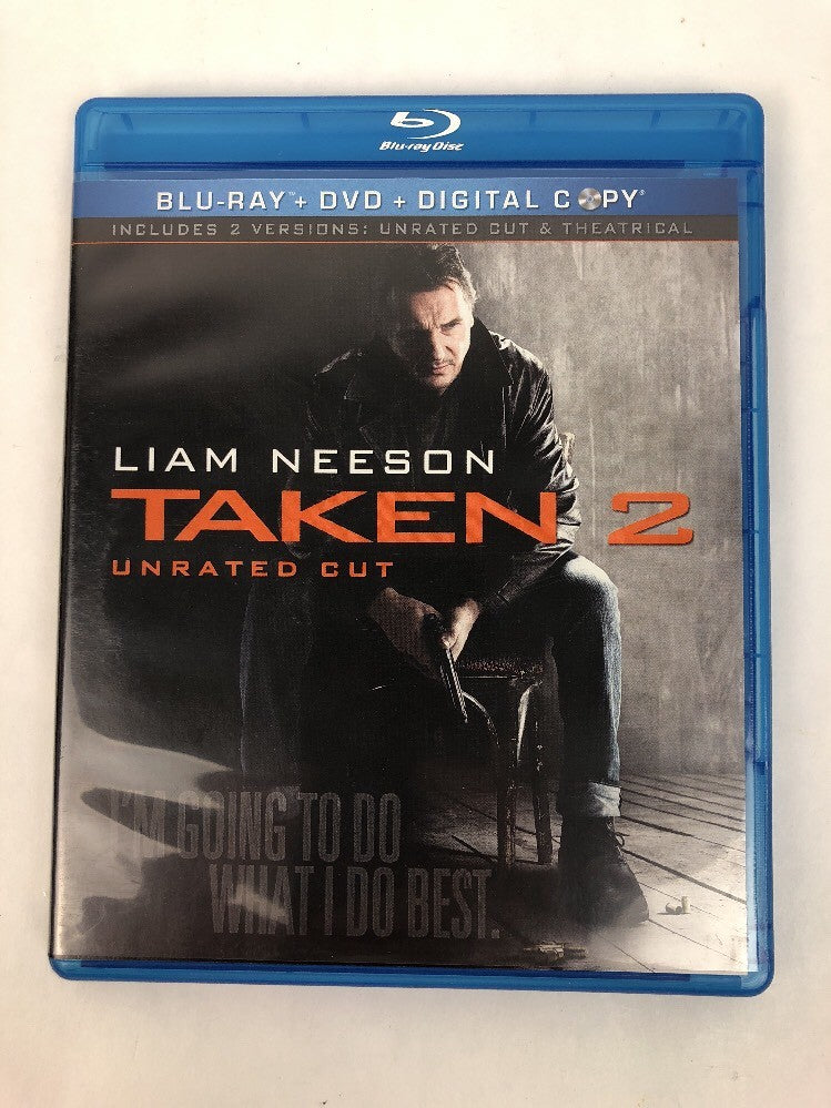 TAKEN 2 BLU-RAY+DVD+DIGITAL COPY+ULTRAVIOLET! UNRATED FSTSHP