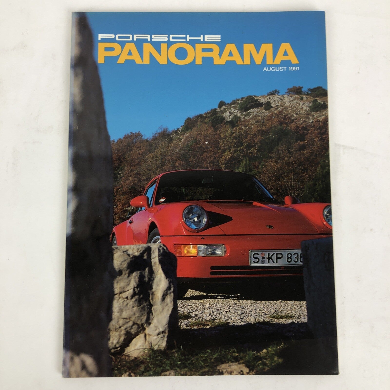 Porsche Club Panorama Magazine August 1991 VOL XXXVI, NO 8 Le Mans 928 944 911