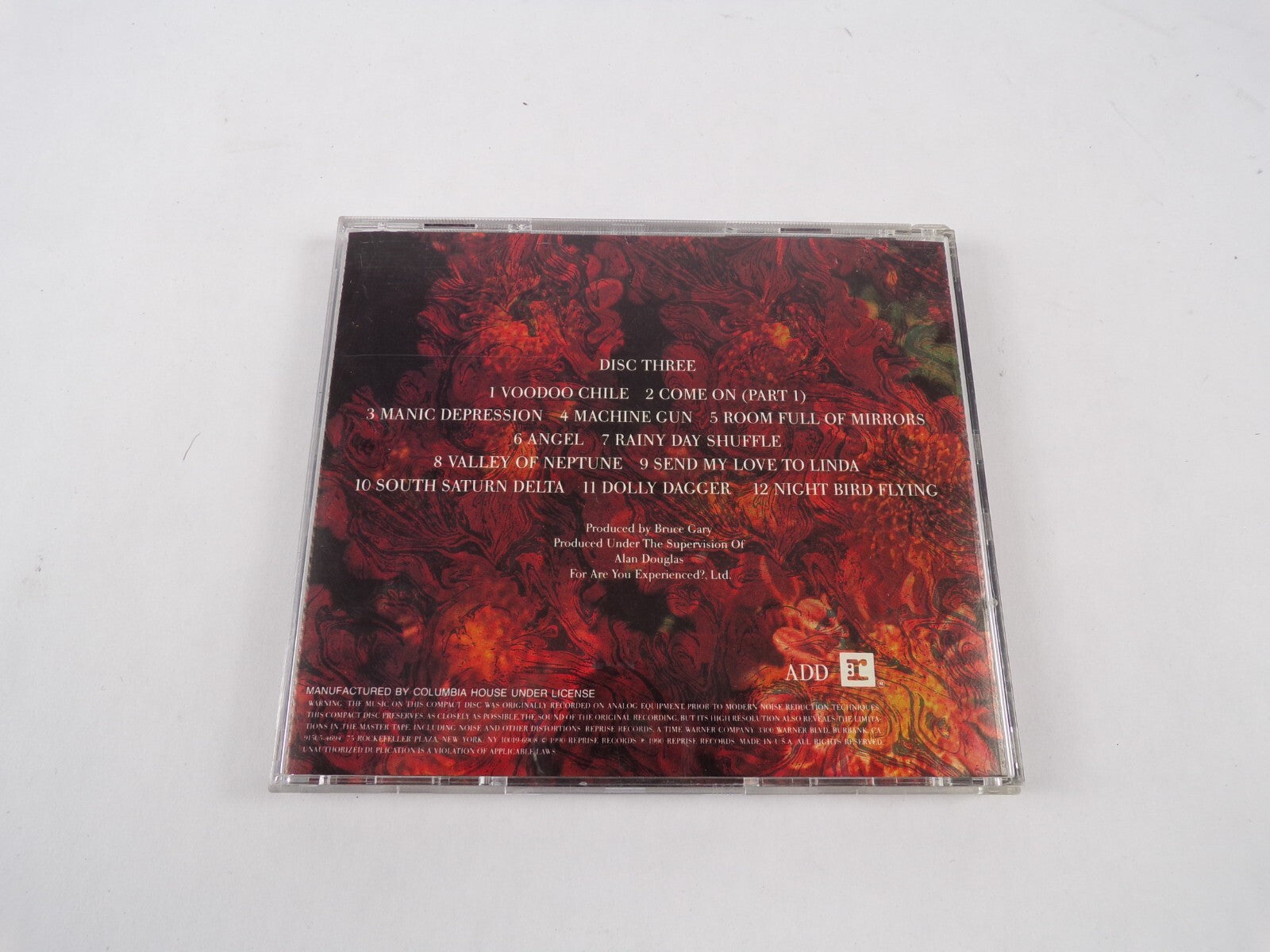 Life Lines The Jimi Henderix Story 3 Voodoo Chile Come On Manic Depression CD#5