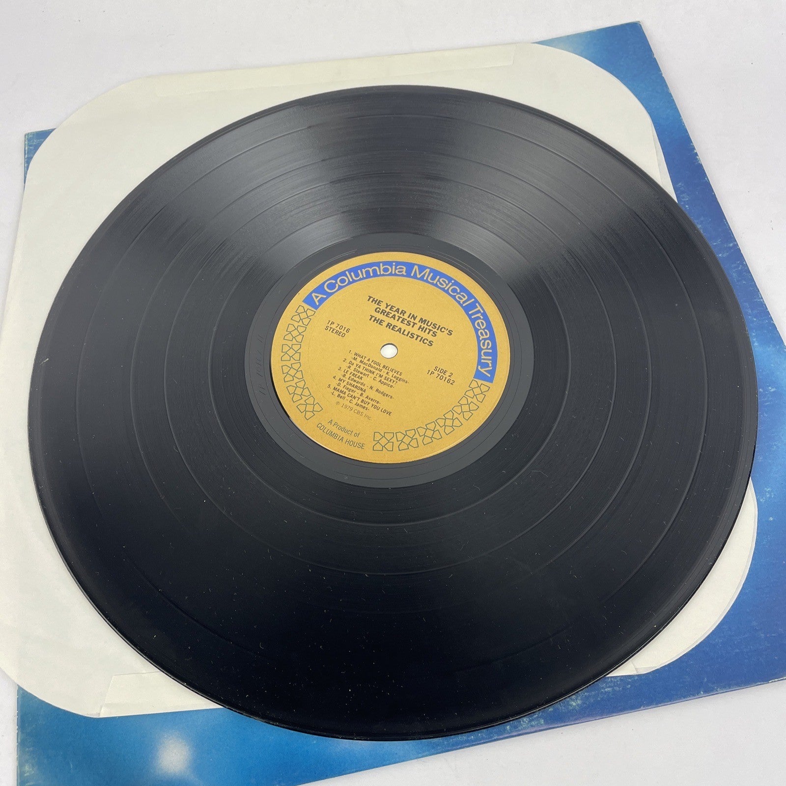 The Year In Music's Greatest Hits 1979 1P 7017 Columbia lp vinyl record VG+/VG+