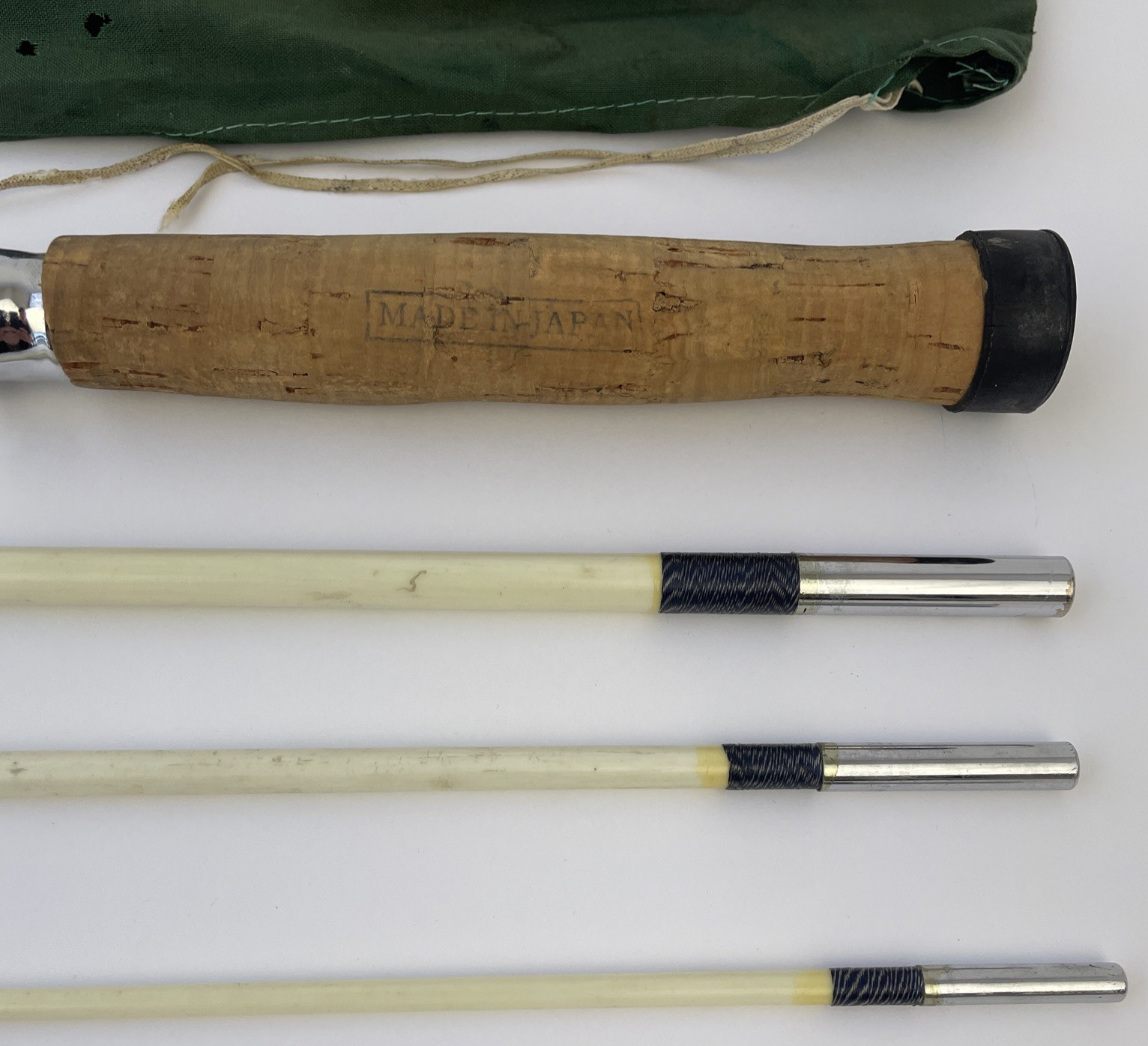 Vintage 70’s Orvis? Camper's Special 4p Fly Spin Combo Fiberglass Made in Japan