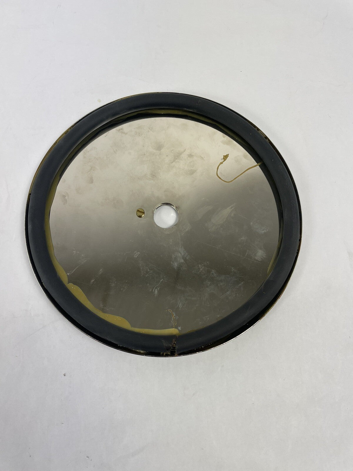 THG Paris Broadway nickel polished Trim Plate 8 1/2" for Eurotherm Thermostat