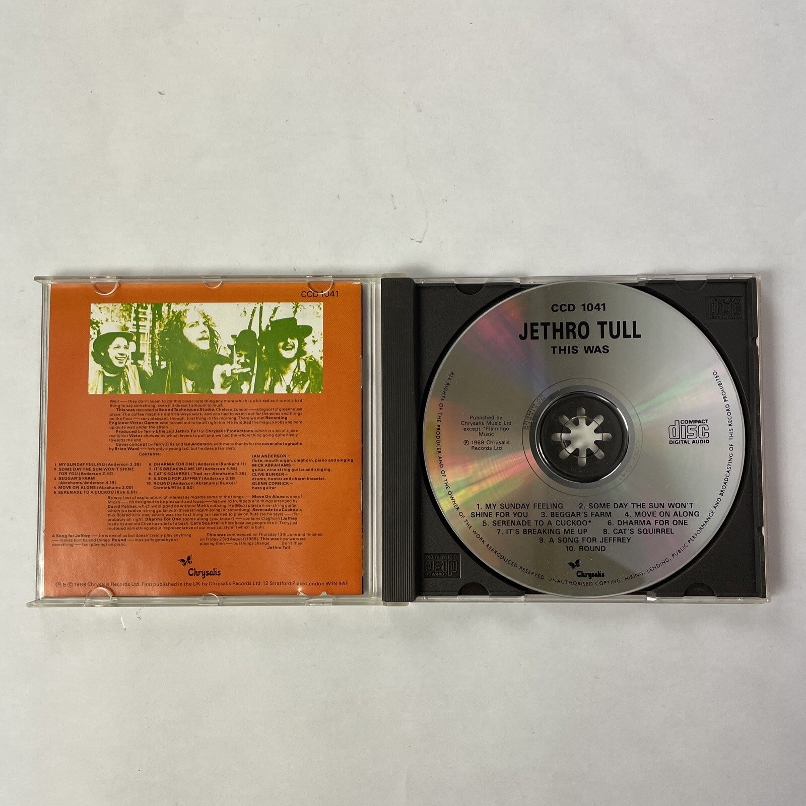 Jethro Tull - Jethro Tull This Was (Original CD) 1968  #20 