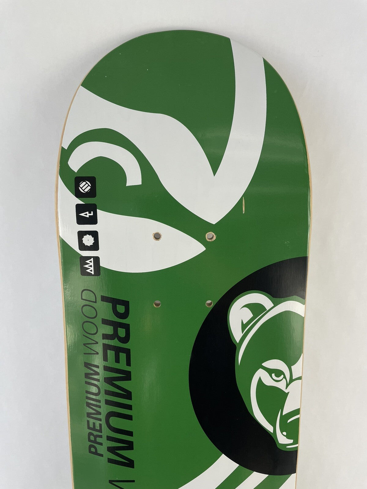 2002- Premium Wood Skateboard Team Deck Vintage Bear - Collectible 7.875 C1