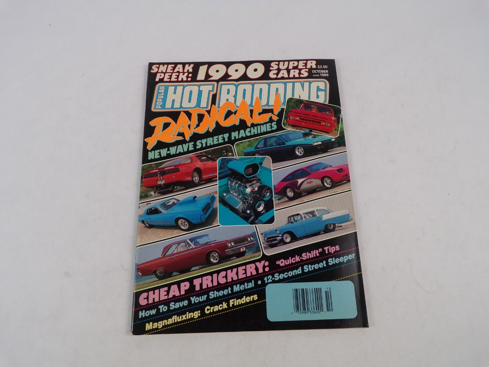 October 1989 Hot Rod Magazine Radical! New-Wave Street Machines Cheap Trickery