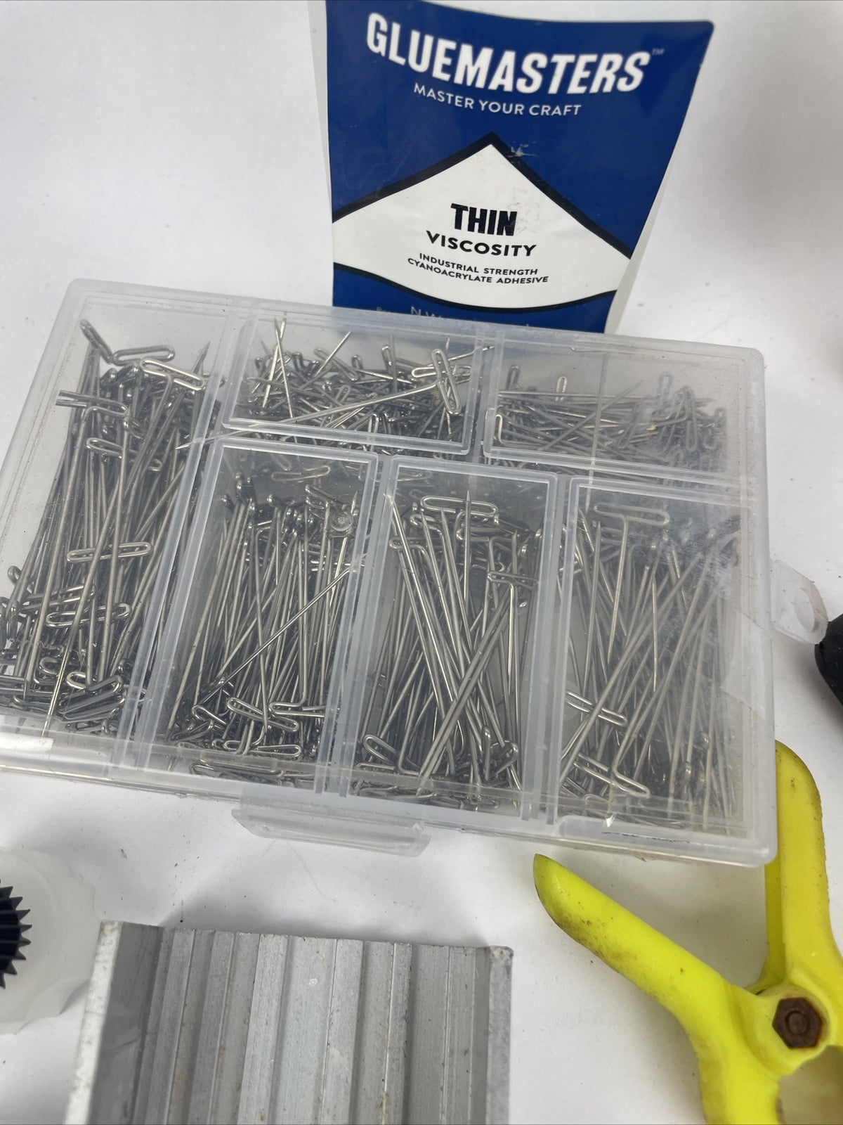 Huge Lot of RC Balsa Wood Airplane Construction Tool Clamp Hemmer Propeller Pin