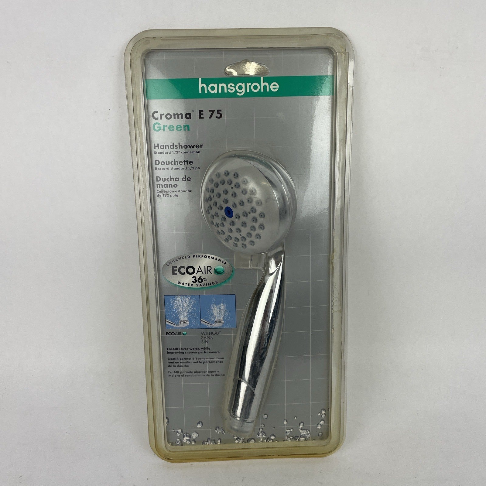 Hansgrohe Croma E 75 chrome 1-jet hand shower