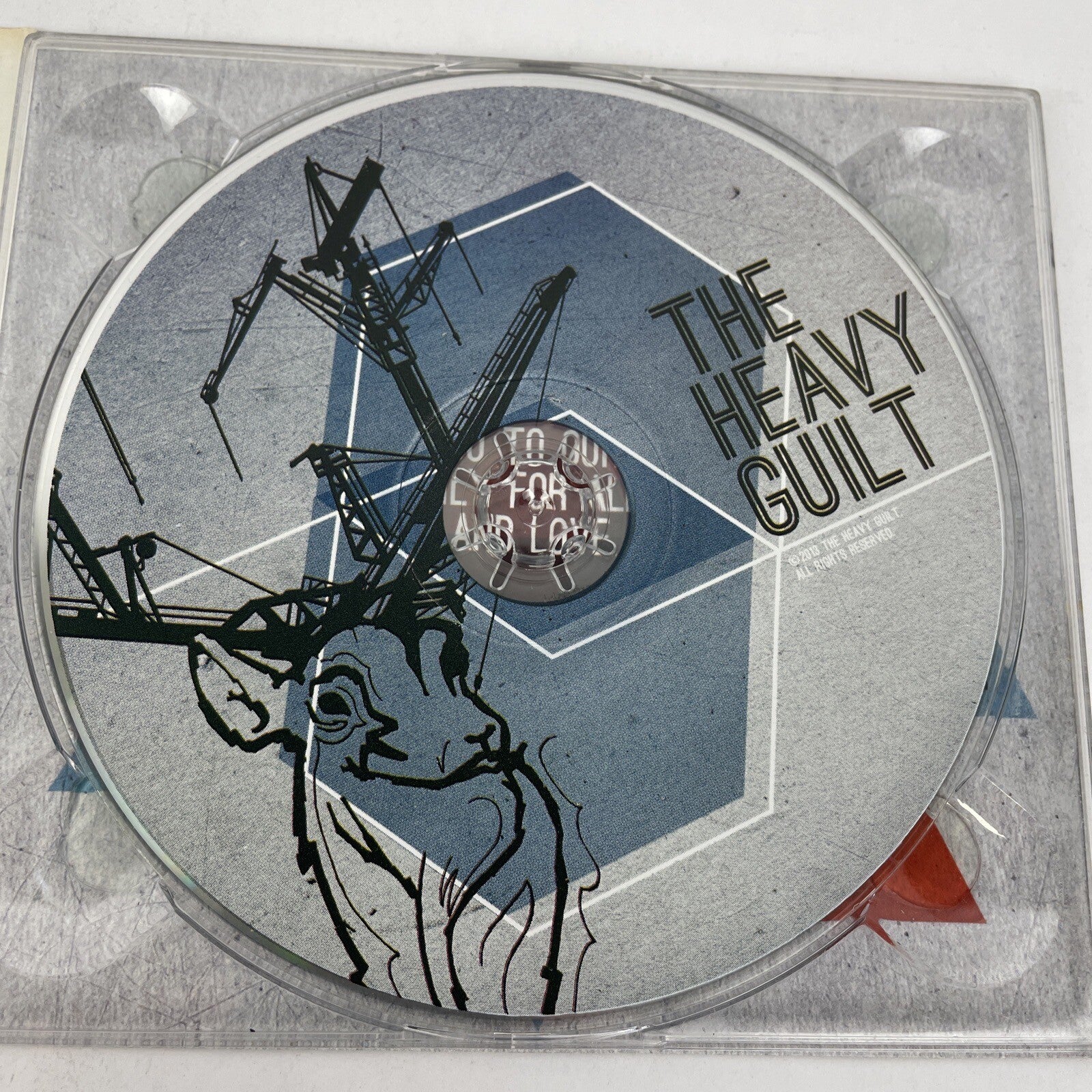 The Heavy Guilt -  Self Titled LP - Digital Audio CD 2013 - MINT CONDITION