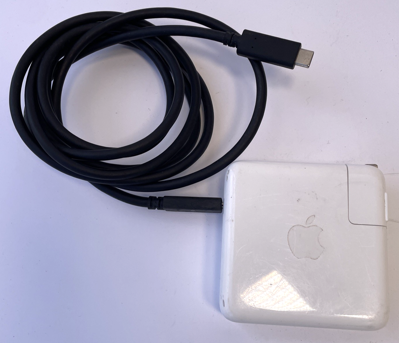 Genuine Apple A1947 61W USB-C Power Adapter Charger Power Brick w Extension  A00