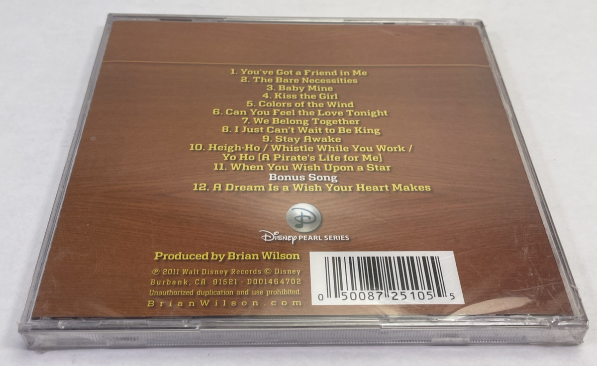 Brian Wilson " In the Key of Disney "  CD 2011 Walt Disney Records Beach Boys