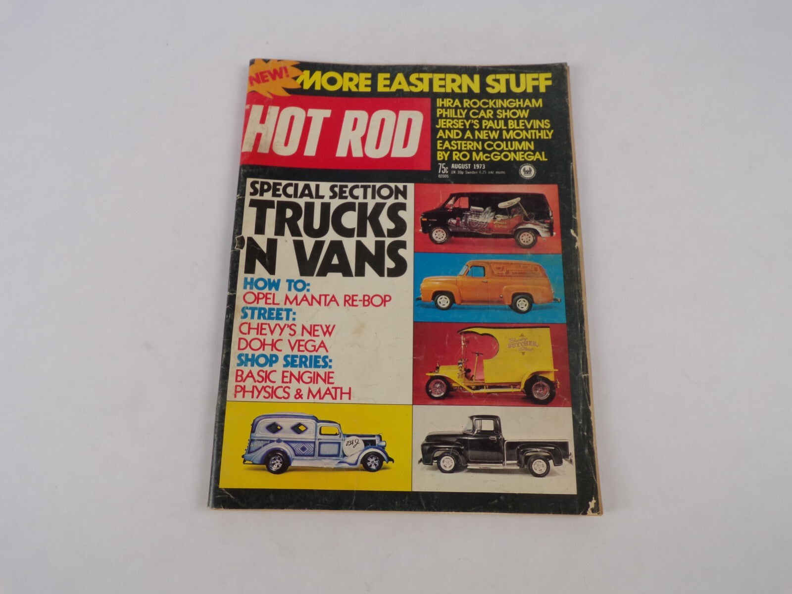 August 1973 Hot Rod Magazine More Eastern Stuff Special Section Trucks N Vans