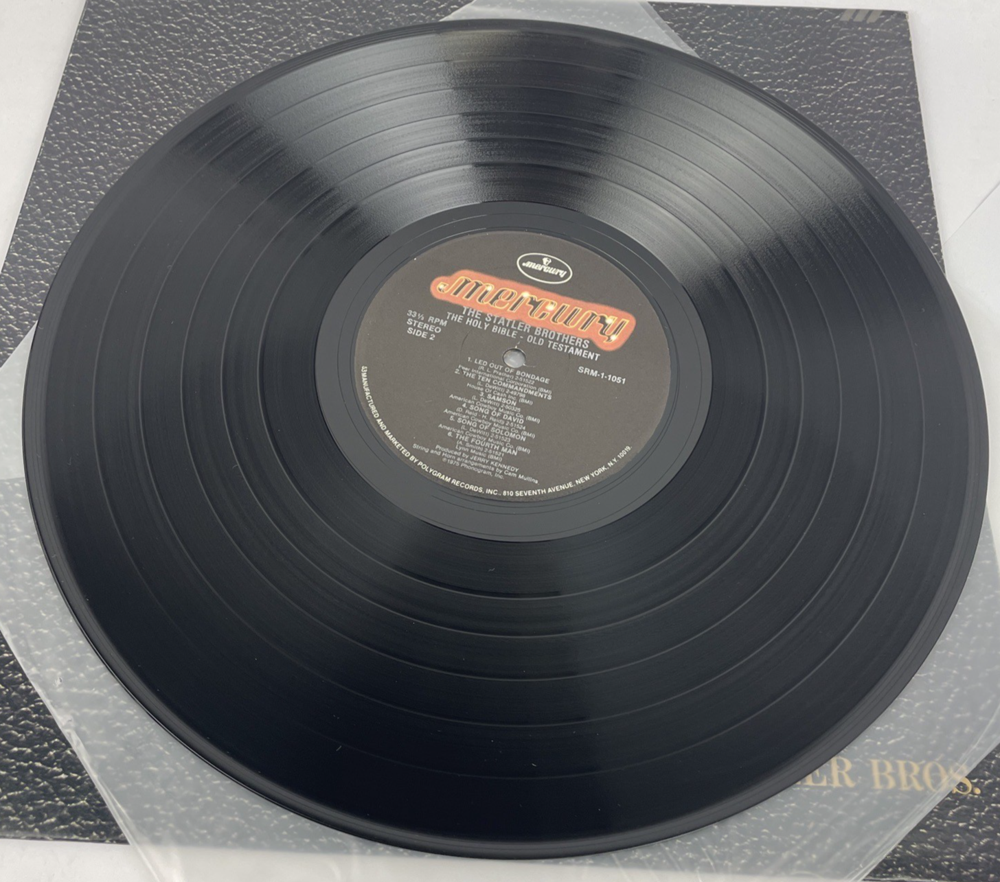 Holy Bible : Old Testament Placed By The Statler Bros. 1975 Mercury Records VGC