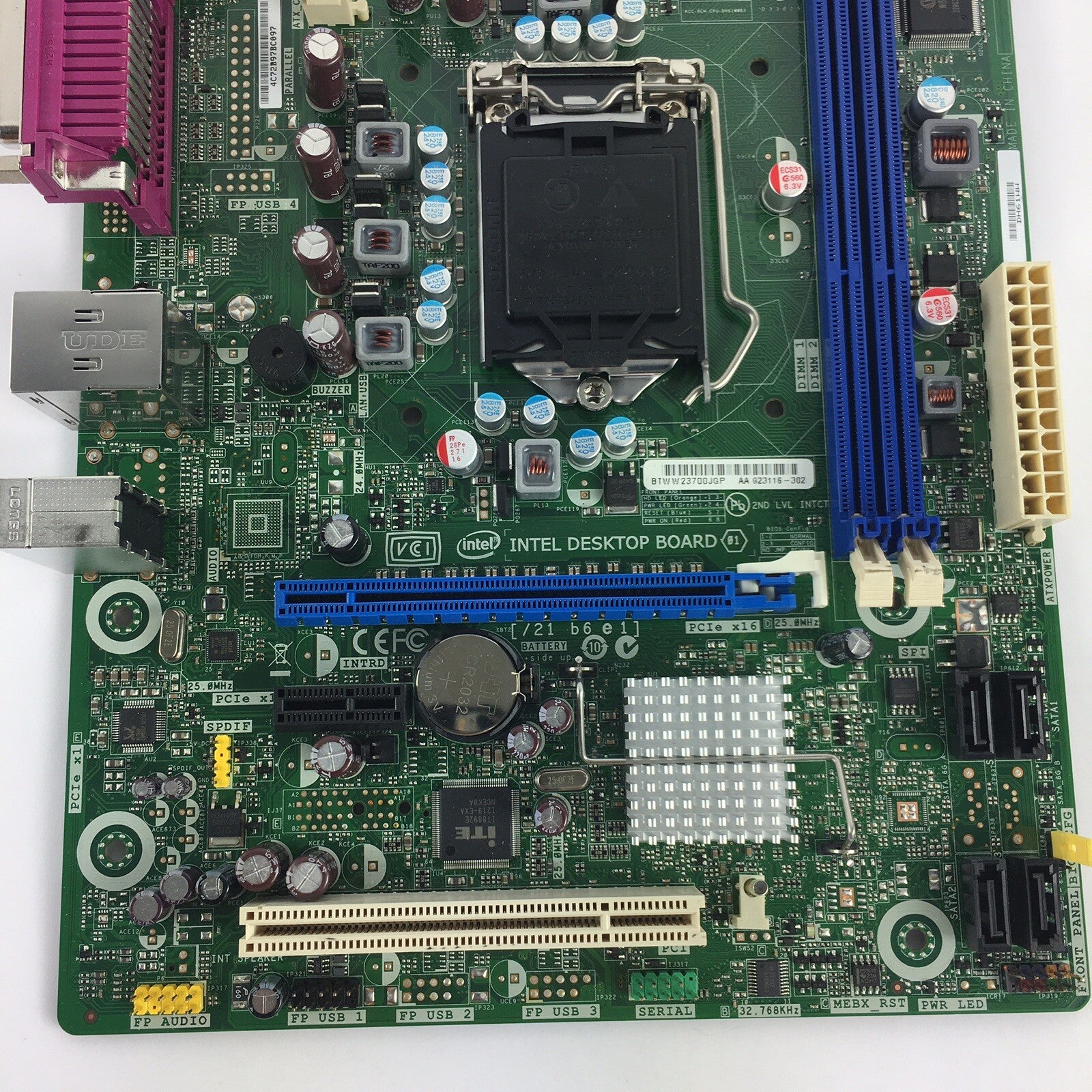 Intel DH61WW Desktop micro ATX Motherboard- G23116-204