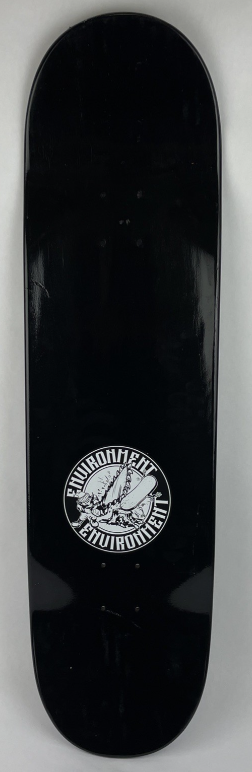 " El Jefe "  The Ripper - Blackout Full Dip Skateboard 8.75" x 32.5" Deck Blem 1