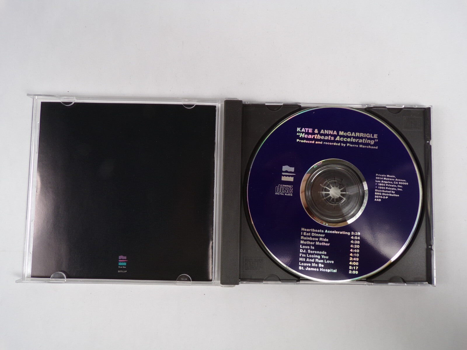 Kate & Anna McGarrigle "Heartbeats Accelerating" CD #19